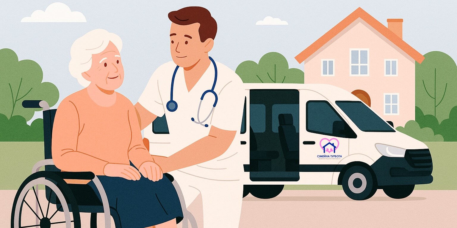 Трансфер у пансіонат «Сімейна Турбота» у Харкові